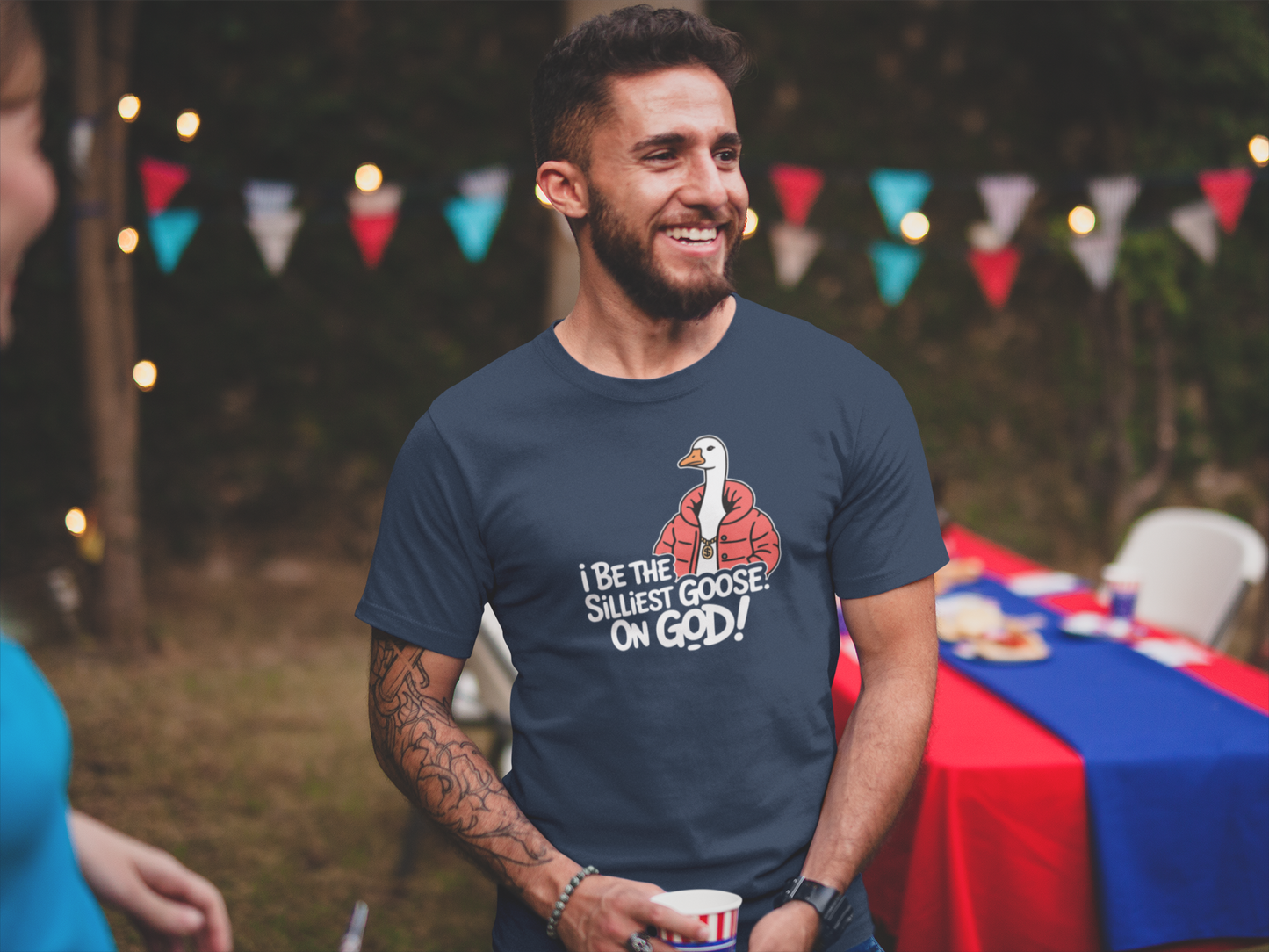 I Be The Silliest Goose On God Funny Goose T-Shirt for Joke Tee Lovers