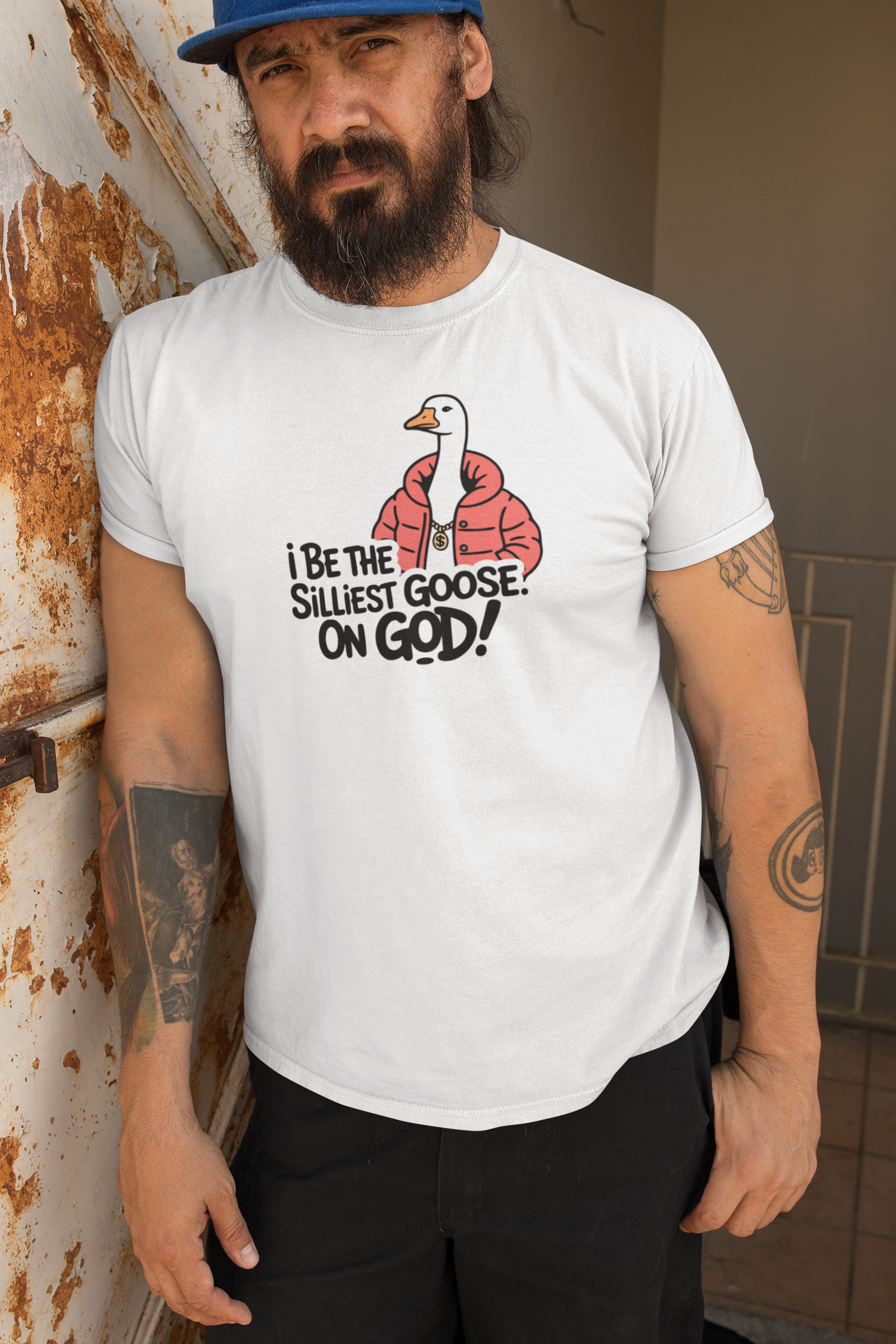 I Be The Silliest Goose On God Funny Goose T-Shirt for Joke Tee Lovers