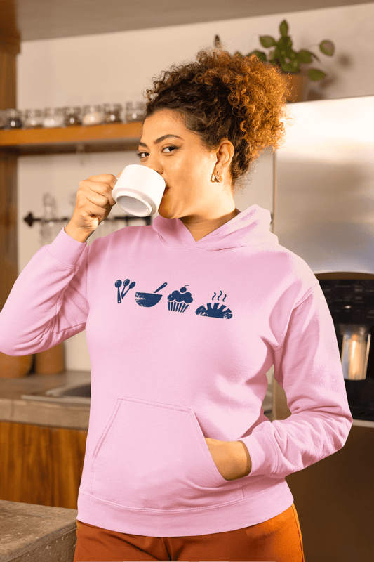 A Day Well Spent Baking Hoodie - Inken Image