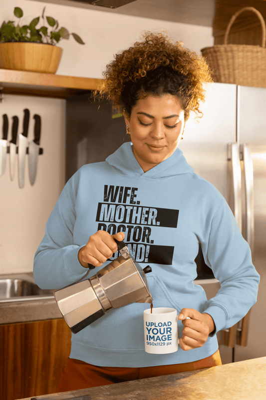 Doctor Mom Hoodie Legendary Wife Funny Medical Life Sweatshirt - Inken Image
