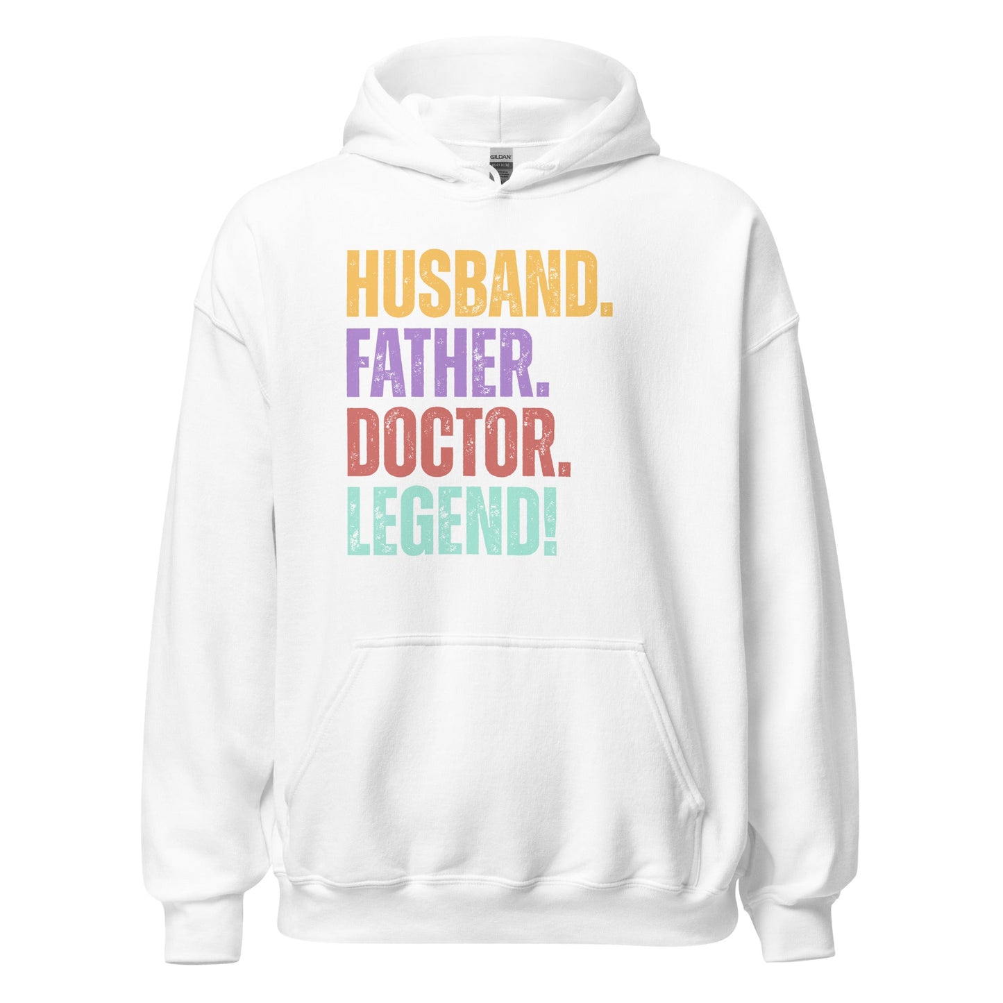 Funny Dad Doctor Hoodie Husband Legend Gift Sweatshirt - Inken Image