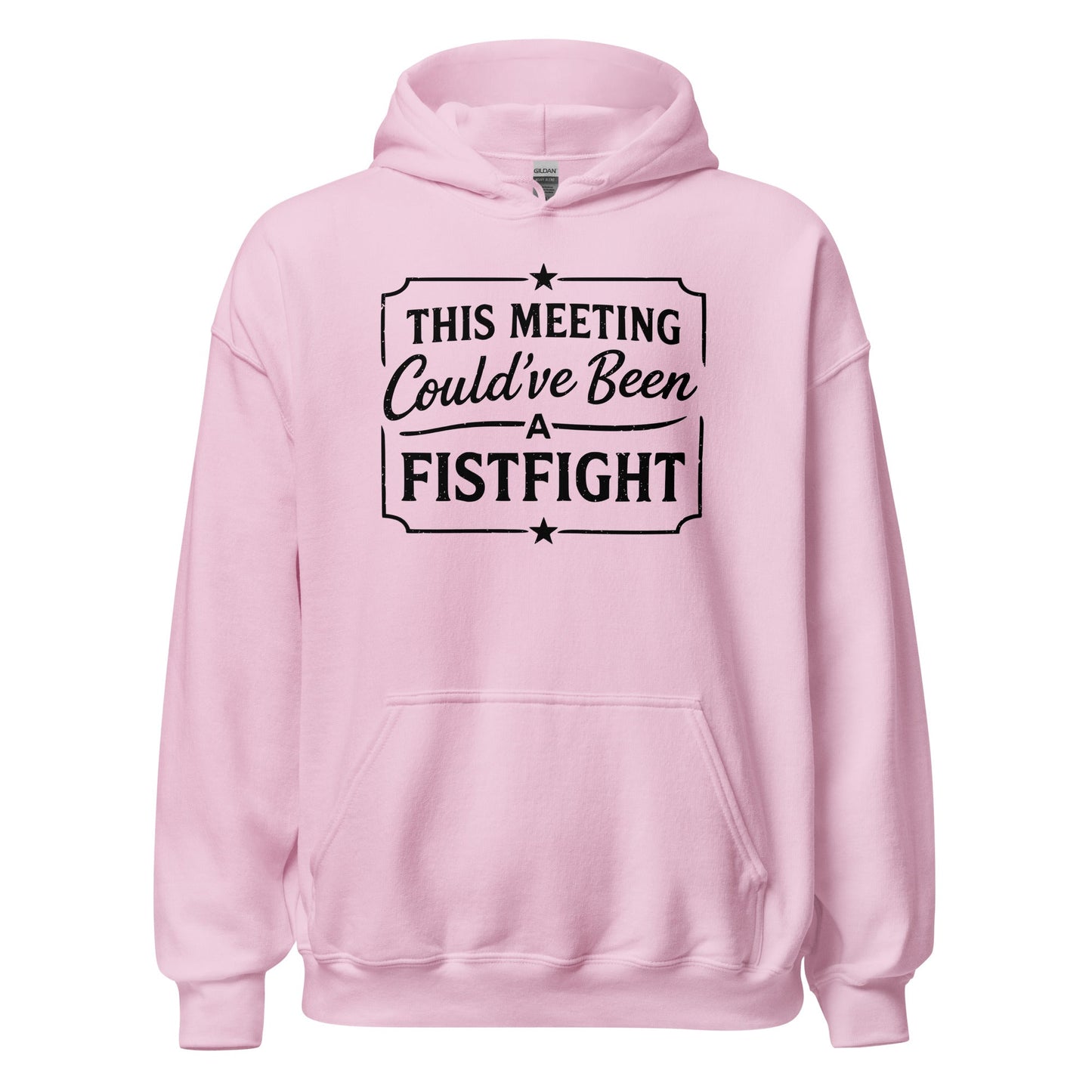 Funny Office Hoodie This Meeting Could’ve Been A Fistfight - Inken Image