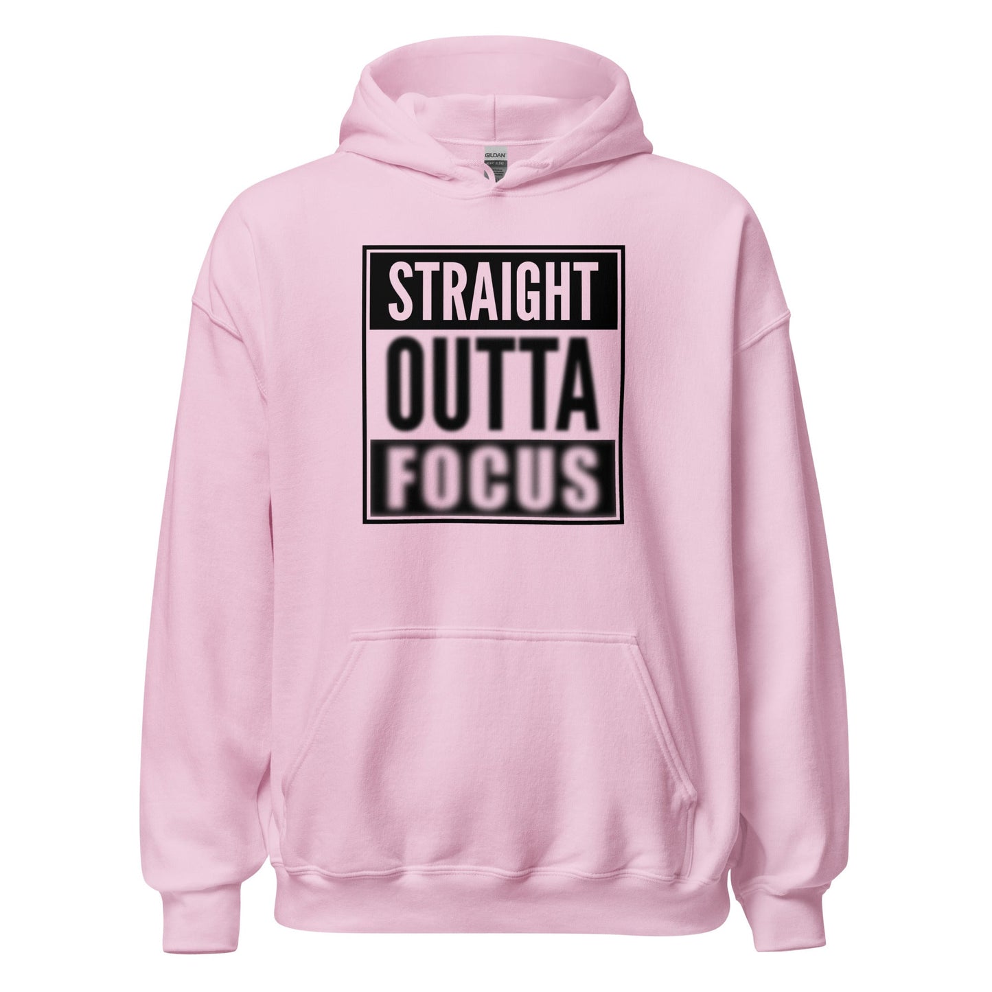 Straight Outta Focus Parody Rap Hoodie - Inken Image