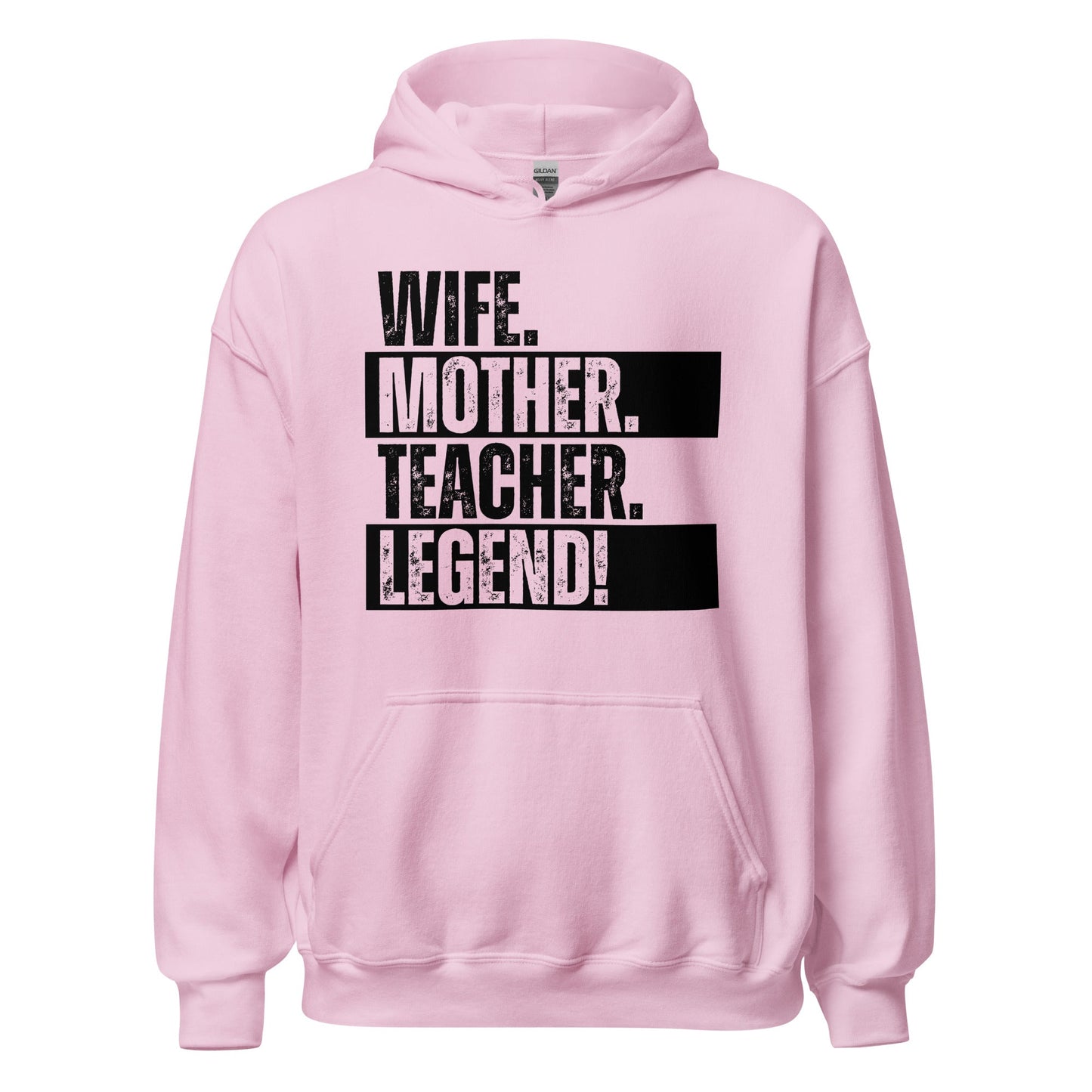 Teacher Mom Sweatshirt Funny Educator Wife Hoodie - Inken Image