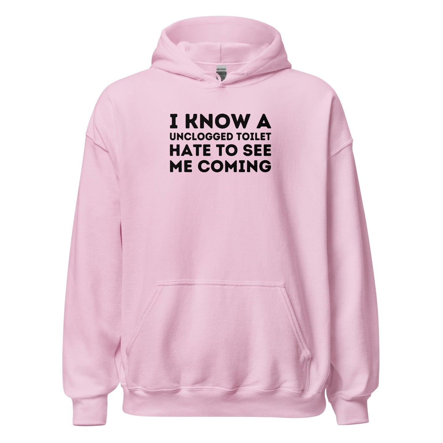 Unclogged Funny Plumber Parody Vintage Pipe Wrench Graphic Humor Hoodie - Inken Image