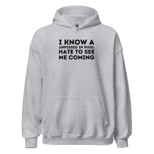 Unpissed Funny Parody Graphic Humor Hoodie - Inken Image