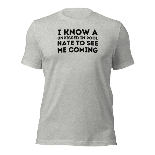 Unpissed Funny Parody Graphic Humor T-shirt - Inken Image