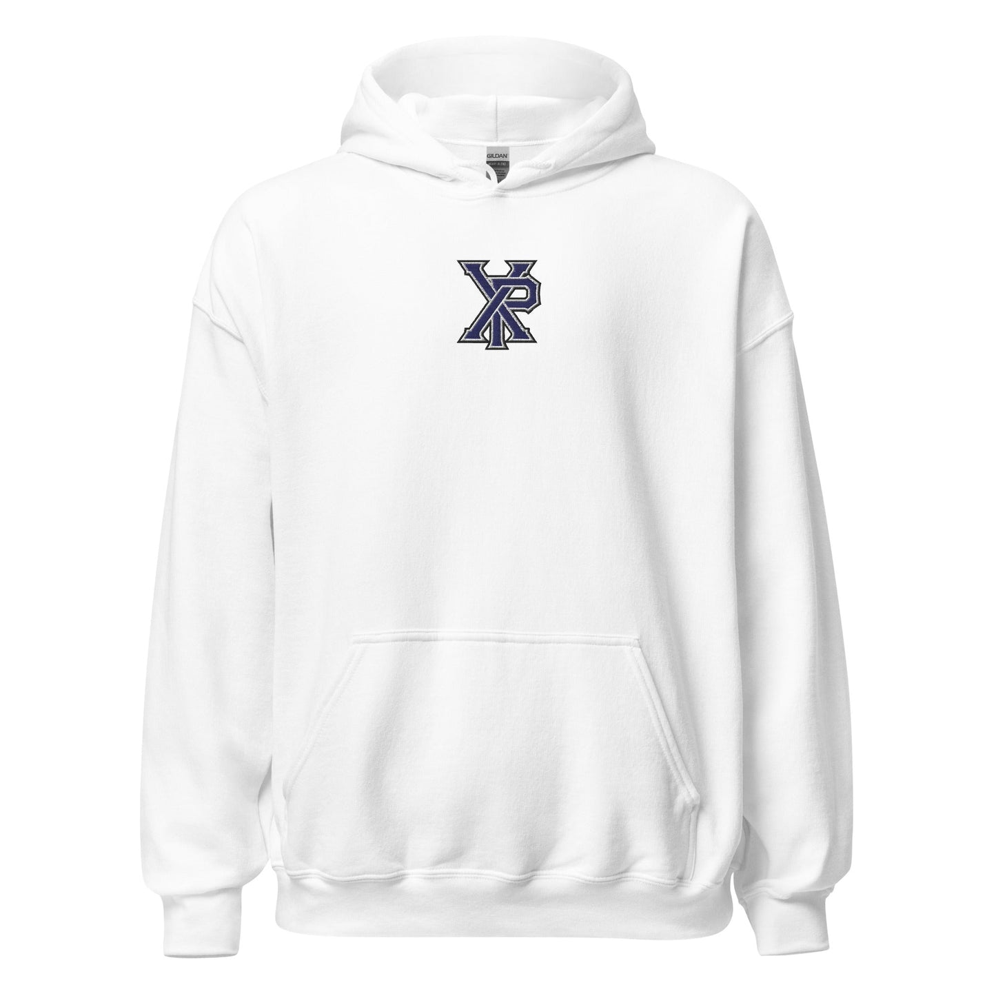 XP Chi Rho Modern Christian Embroidered Hoodie - Inken Image