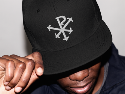 Minimal XP "Chi Rho" With Flourish Snapback