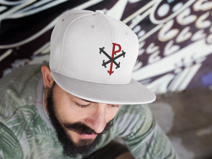 Minimal XP "Chi Rho" With Flourish Snapback