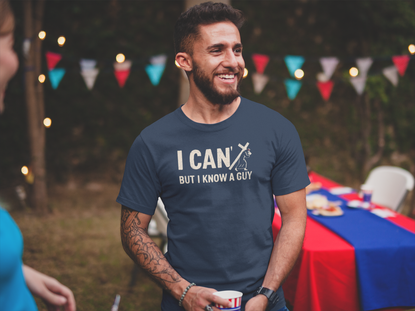 I Can’t But I Know a Guy Calvary T-Shirt