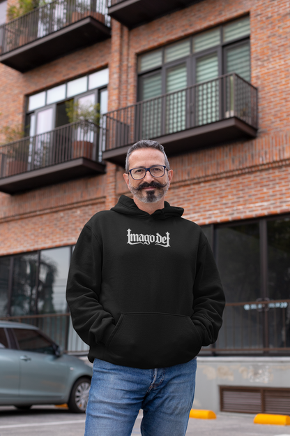 Imago Dei Embroidered Christian Hoodie Faith Based Sweatshirt Gift for Bible Lovers