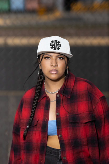 Jerusalem Cross 3D Puff Embroidered Snapback