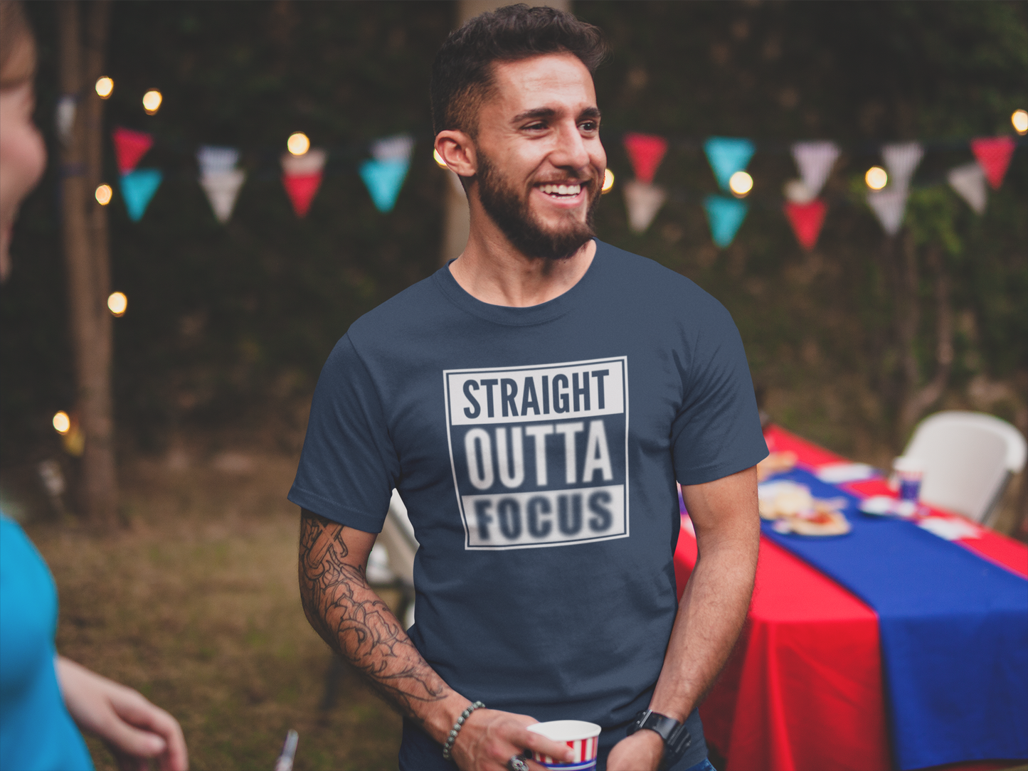 Straight Outta Focus Parody Rap T-Shirt