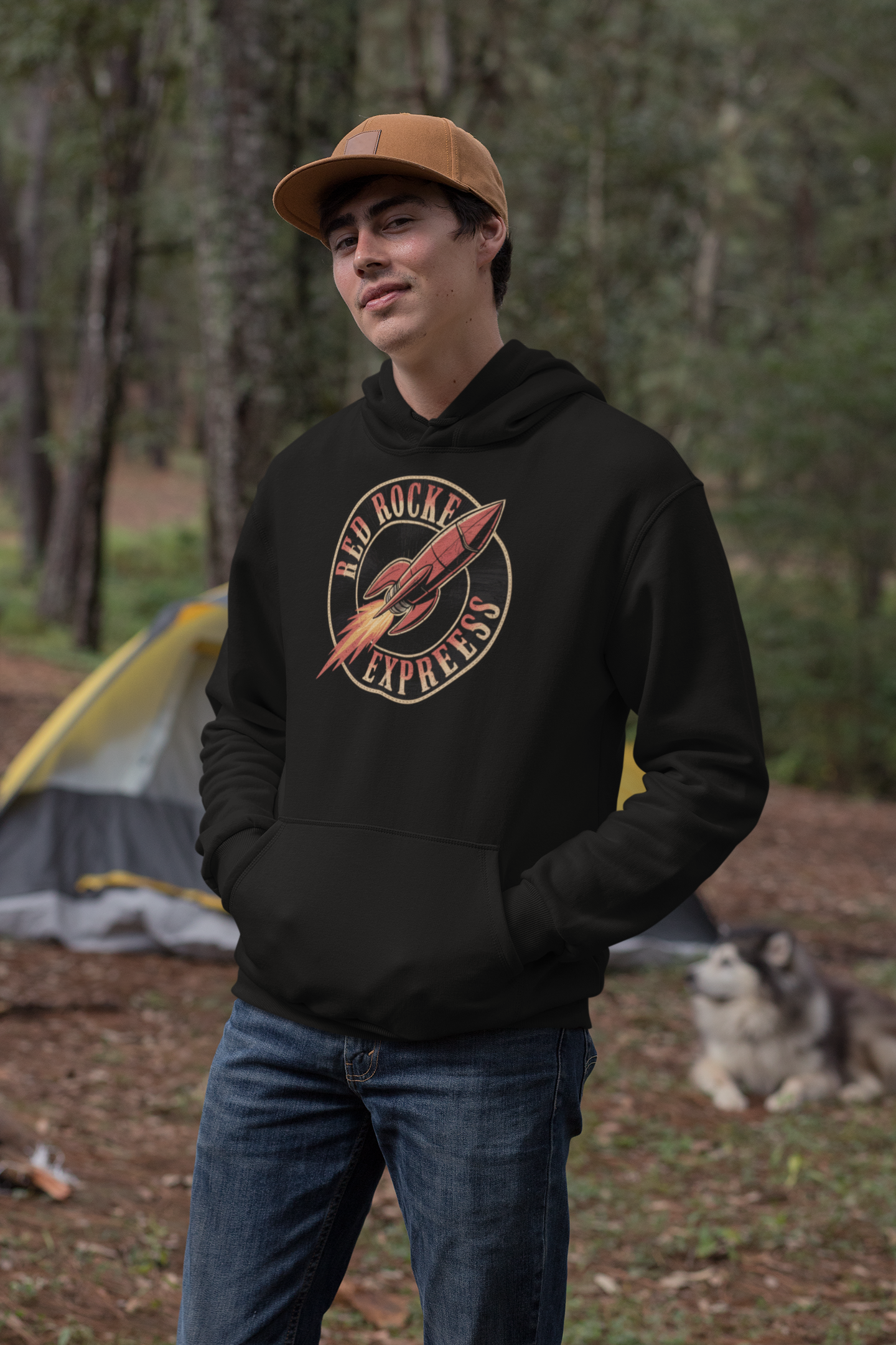 Red Rocket Express Parody Hoodie