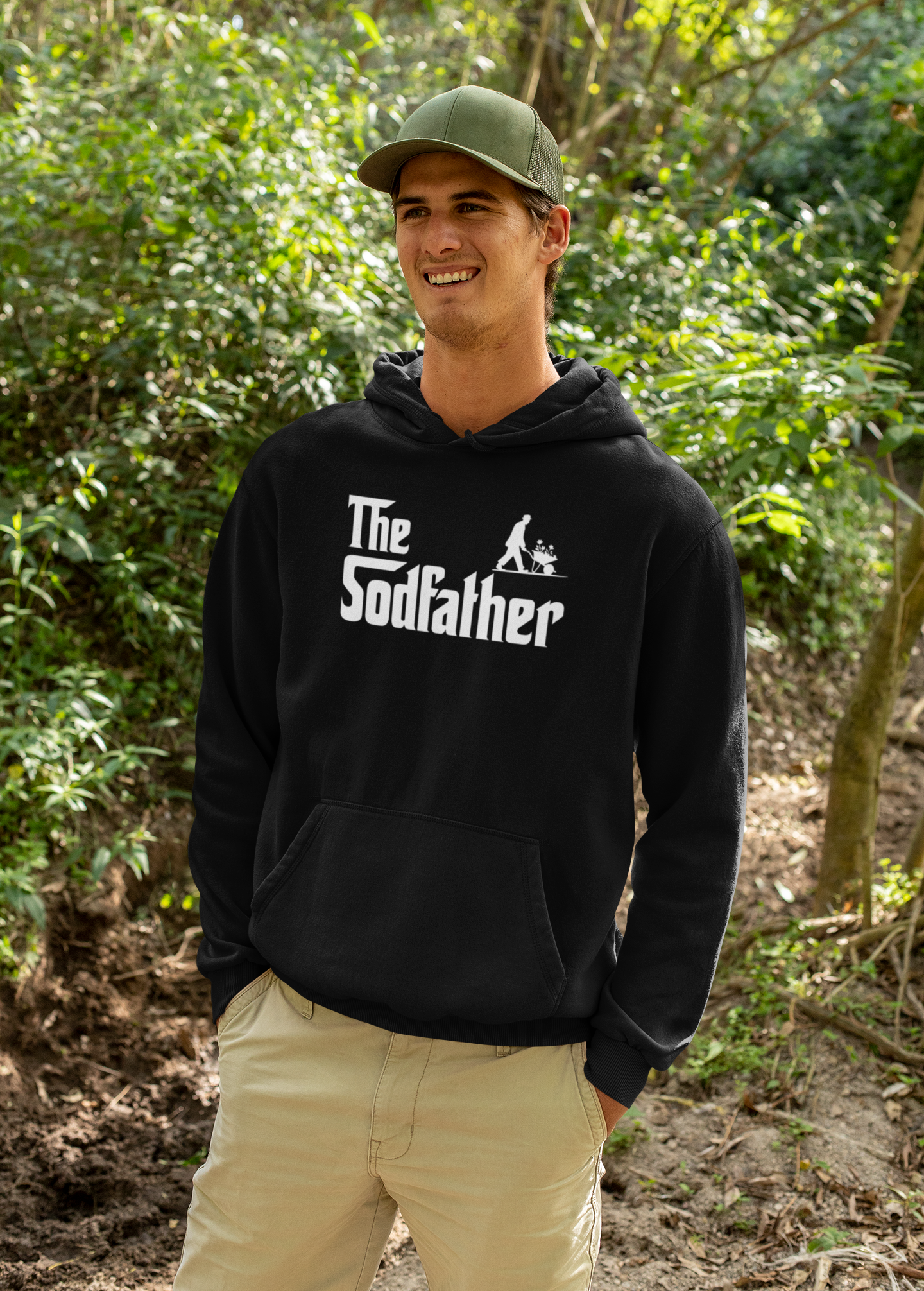 The Sodfather Parody Gardening Hoodie