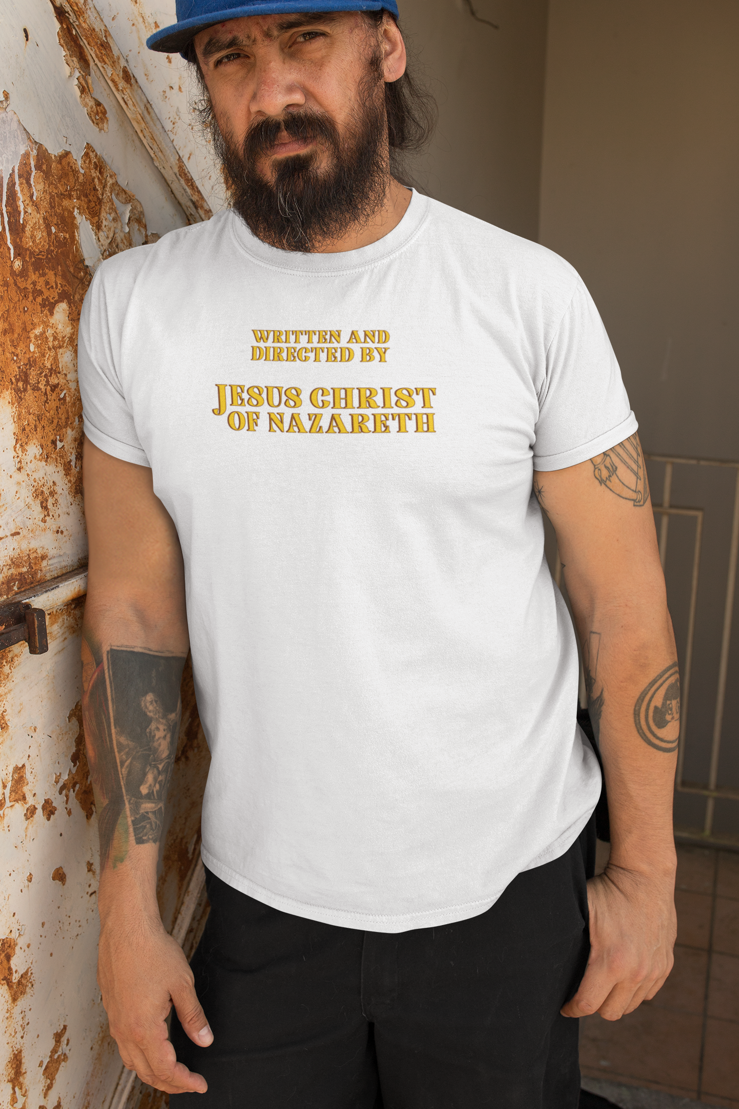 Written and Directed by Jesus Christ Of Nazareth T-Shirt