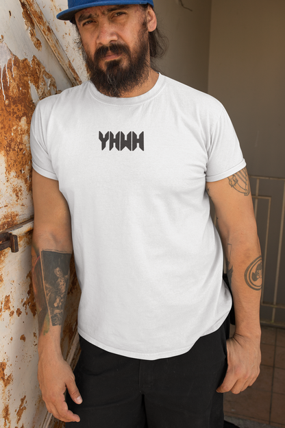 YHWH Sacred Name Minimal Embroidered T-Shirt