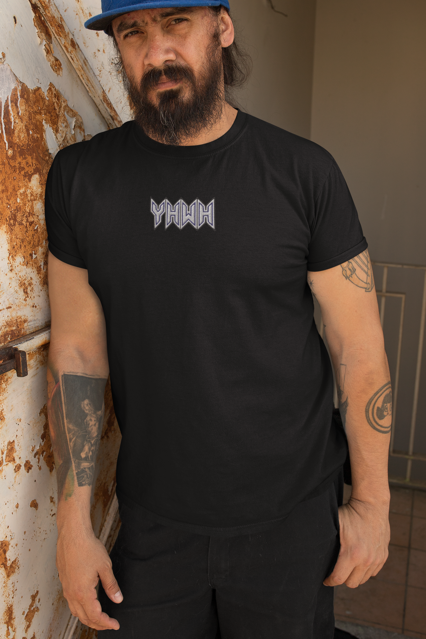 YHWH Sacred Name Embroidered T-Shirt