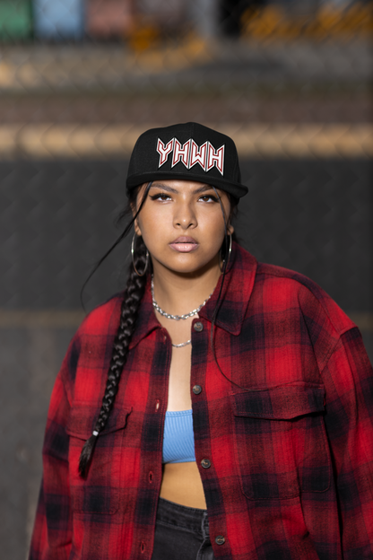 YHWH Sacred Name Embroidered Snapback