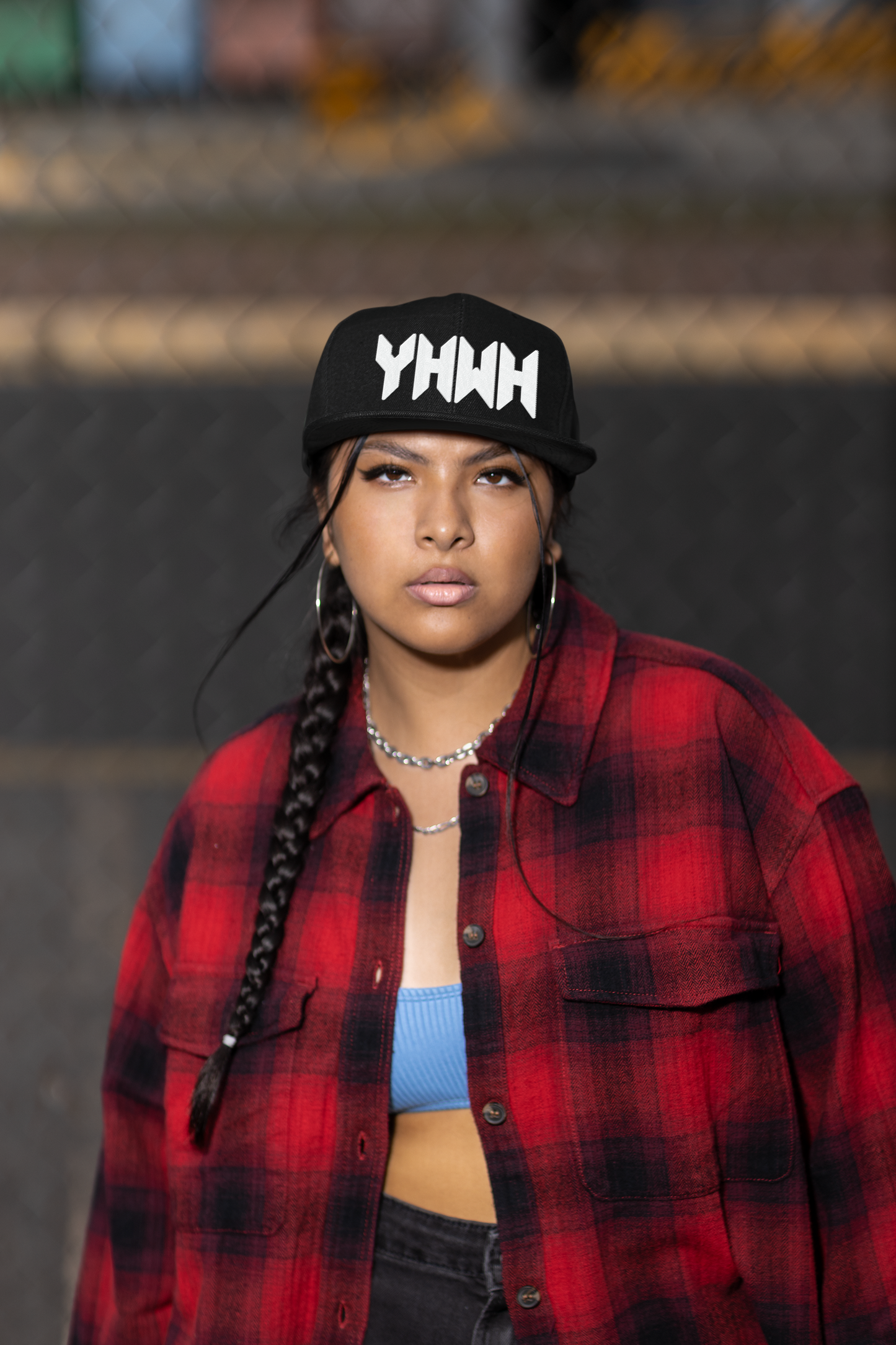 YHWH Sacred Name Minimal 3D Puff Embroidered Snapback