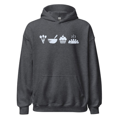 A Day Well Spent Baking Hoodie - Inken Image