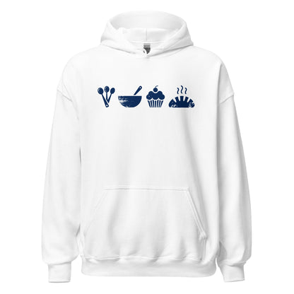 A Day Well Spent Baking Hoodie - Inken Image