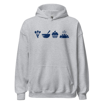 A Day Well Spent Baking Hoodie - Inken Image