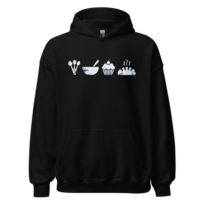 A Day Well Spent Baking Hoodie - Inken Image