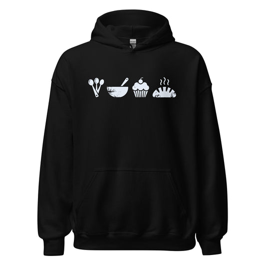 A Day Well Spent Baking Hoodie - Inken Image