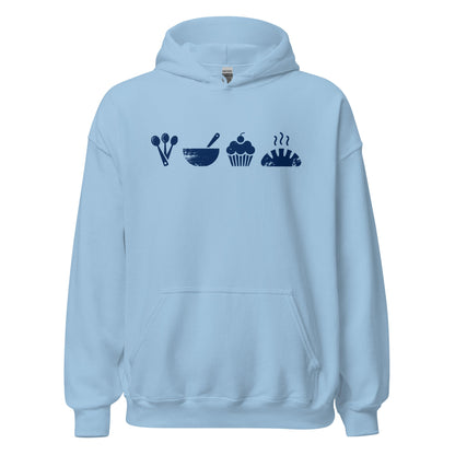 A Day Well Spent Baking Hoodie - Inken Image