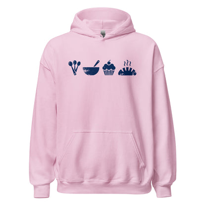 A Day Well Spent Baking Hoodie - Inken Image