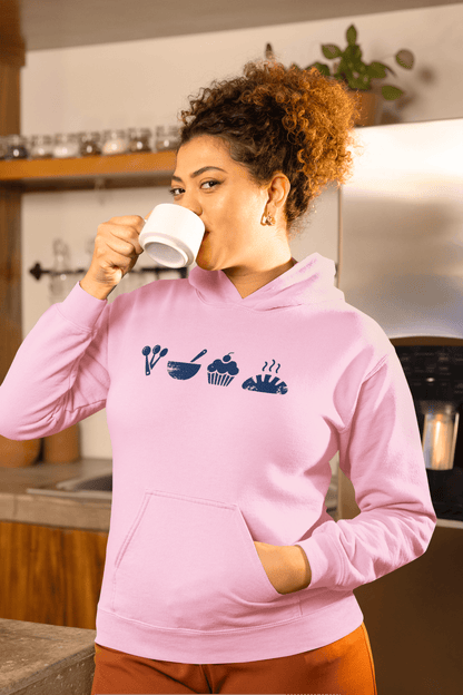A Day Well Spent Baking Hoodie - Inken Image