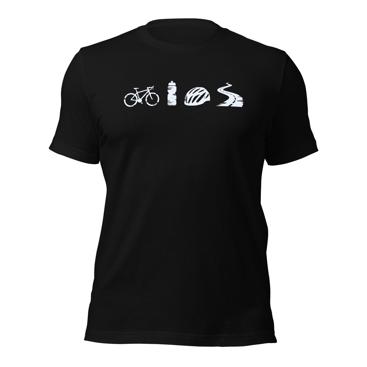A Day Well Spent Biking, Cyclist Graphic T-shirt - Inken Image
