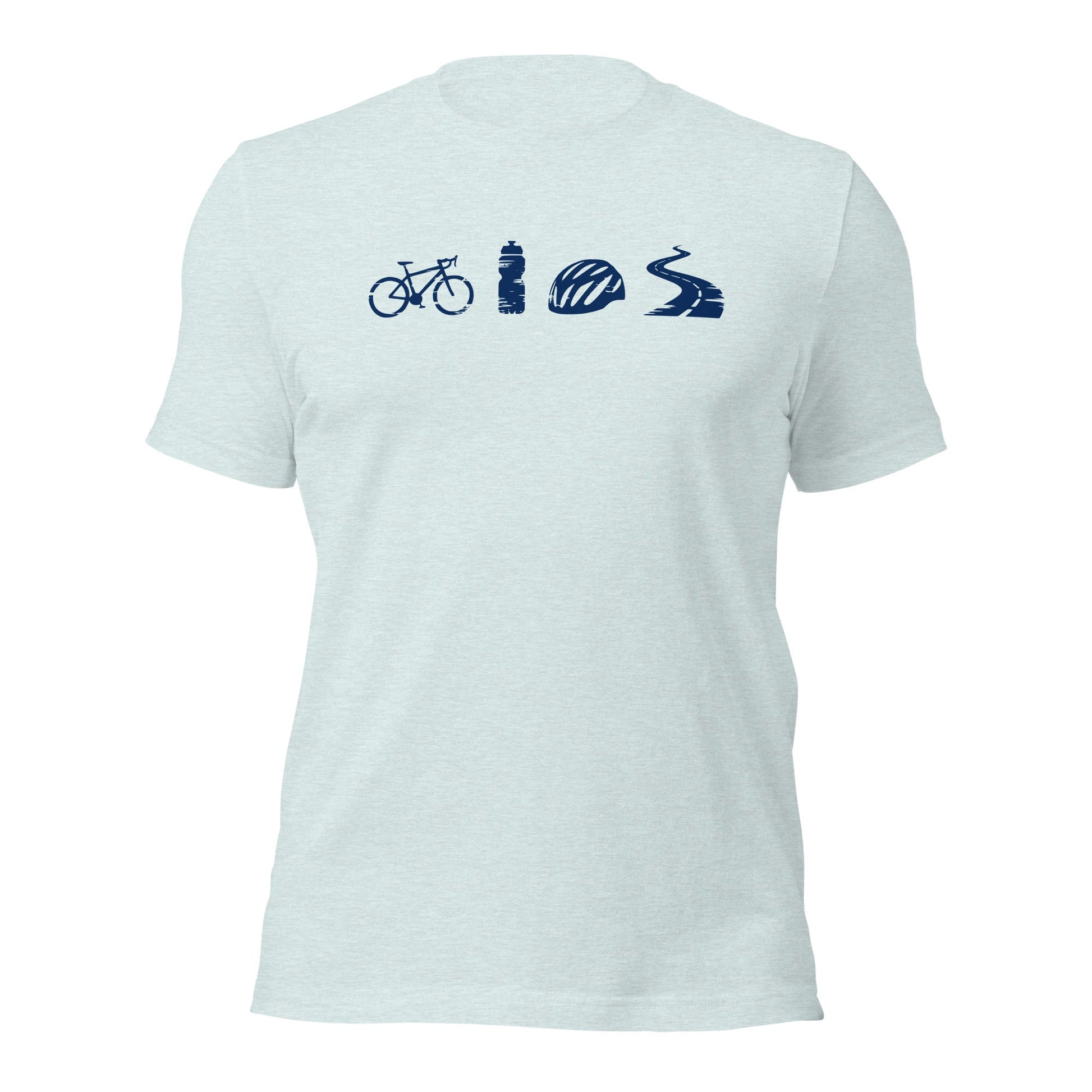 A Day Well Spent Biking, Cyclist Graphic T-shirt - Inken Image