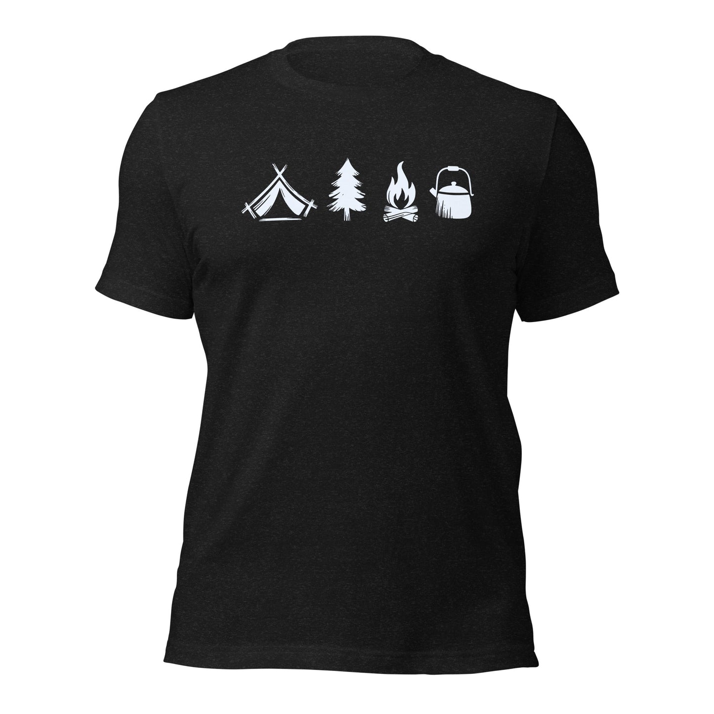 A Day Well Spent Camping, Outdoorsman Graphic T-shirt - Inken Image