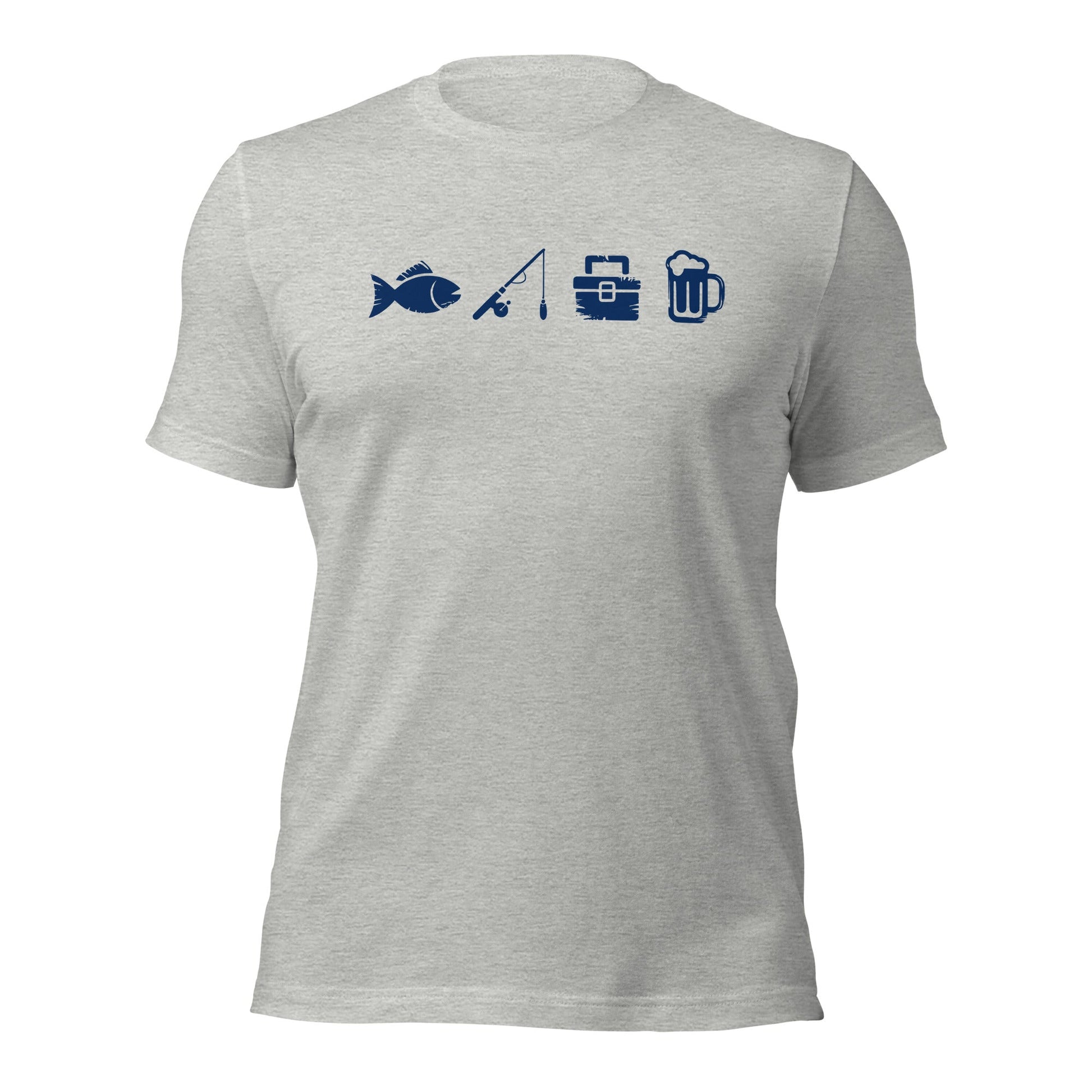 A Day Well Spent Fishing, Angler and Fisherman Graphic T-Shirt - Inken Image