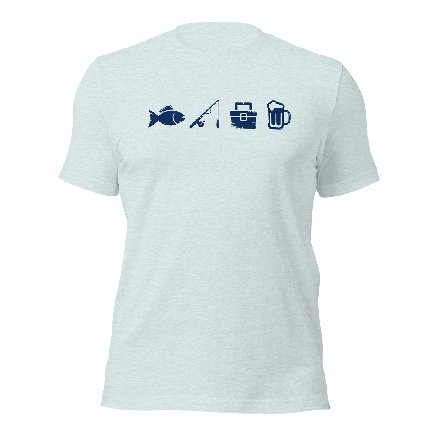 A Day Well Spent Fishing, Angler and Fisherman Graphic T-Shirt - Inken Image