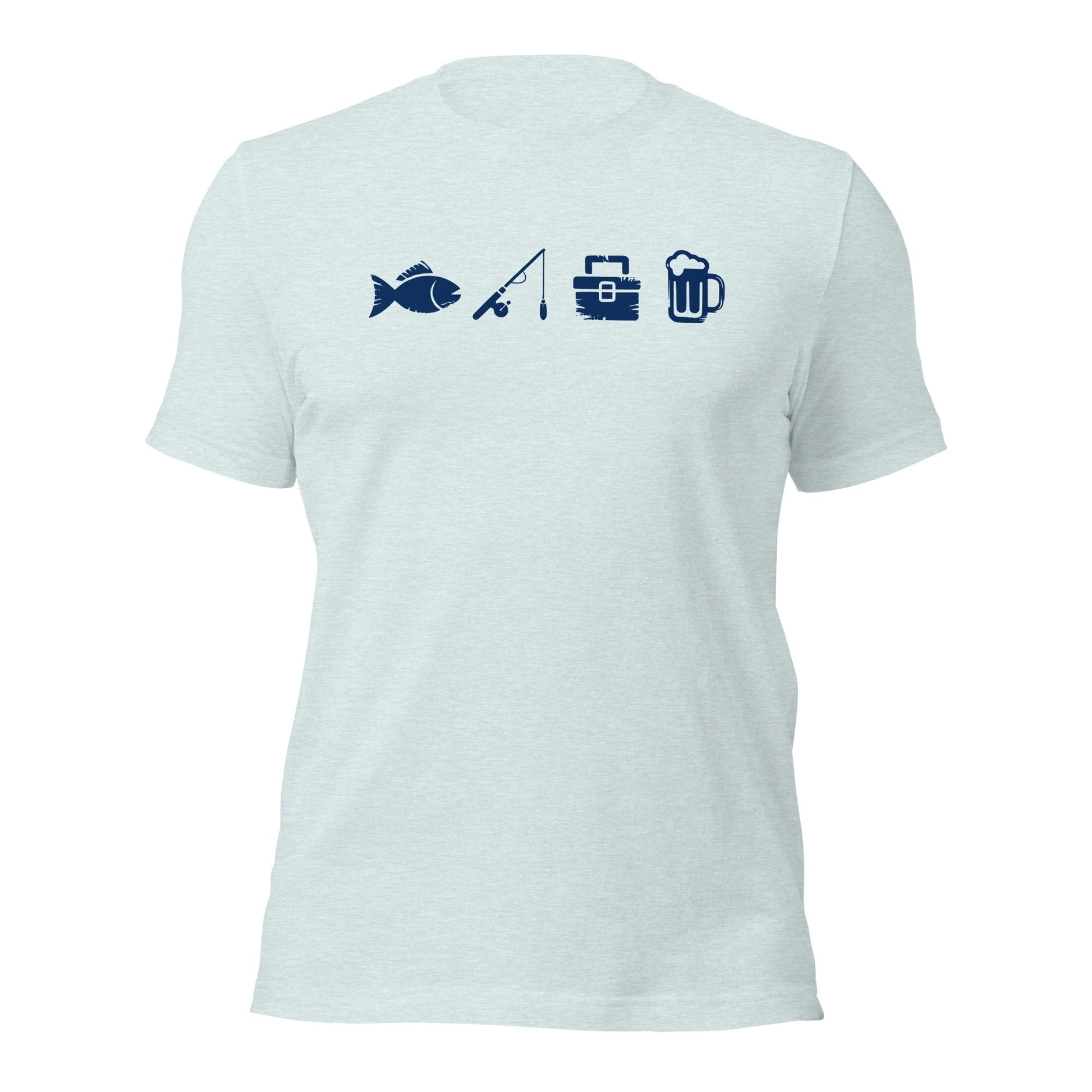 A Day Well Spent Fishing, Angler and Fisherman Graphic T-Shirt - Inken Image