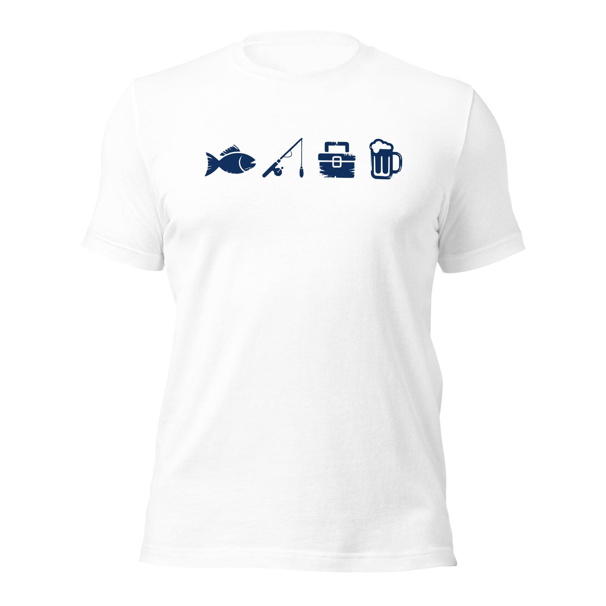A Day Well Spent Fishing, Angler and Fisherman Graphic T-Shirt - Inken Image