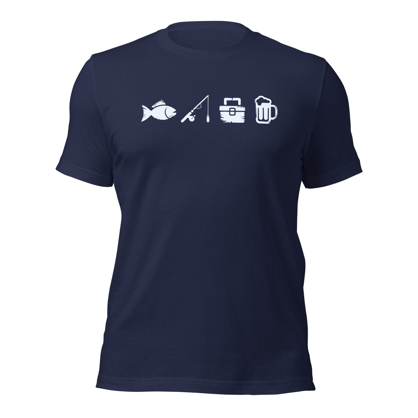 A Day Well Spent Fishing, Angler and Fisherman Graphic T-Shirt - Inken Image