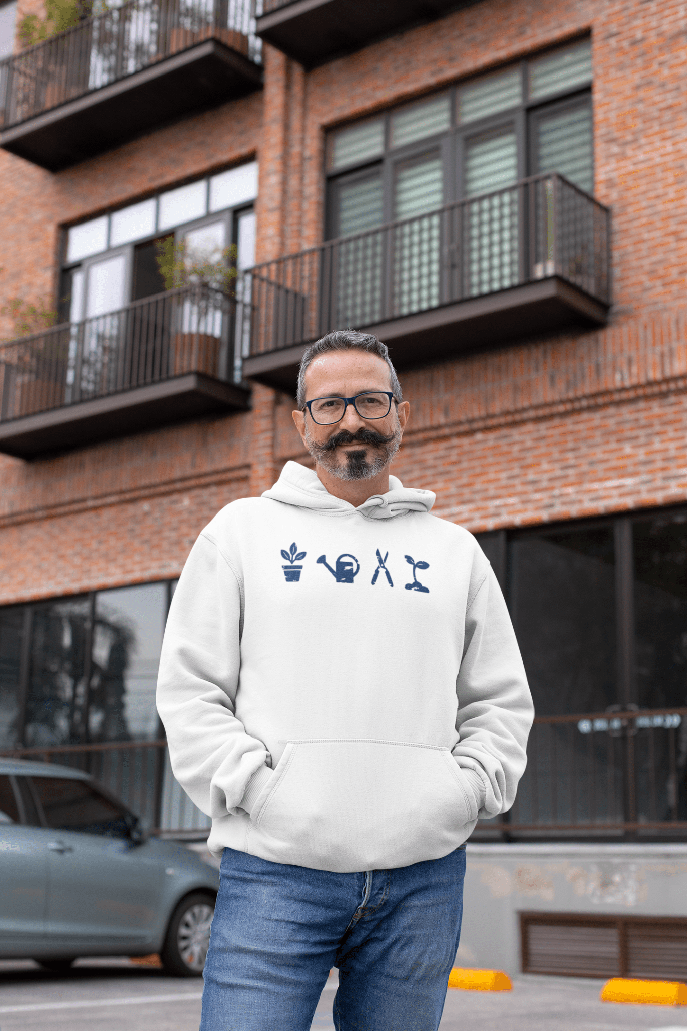 A Day Well Spent Gardening Hoodie - Inken Image