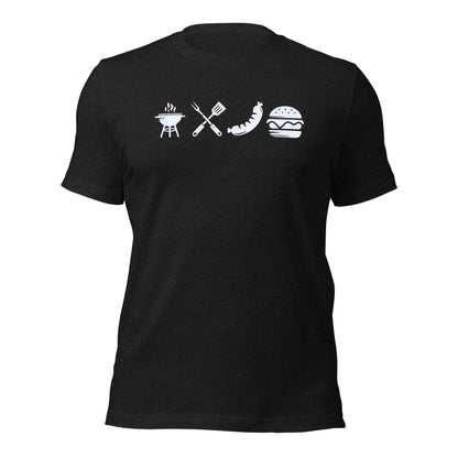 A Day Well Spent Grilling, BBQ Graphic T-Shirt - Inken Image