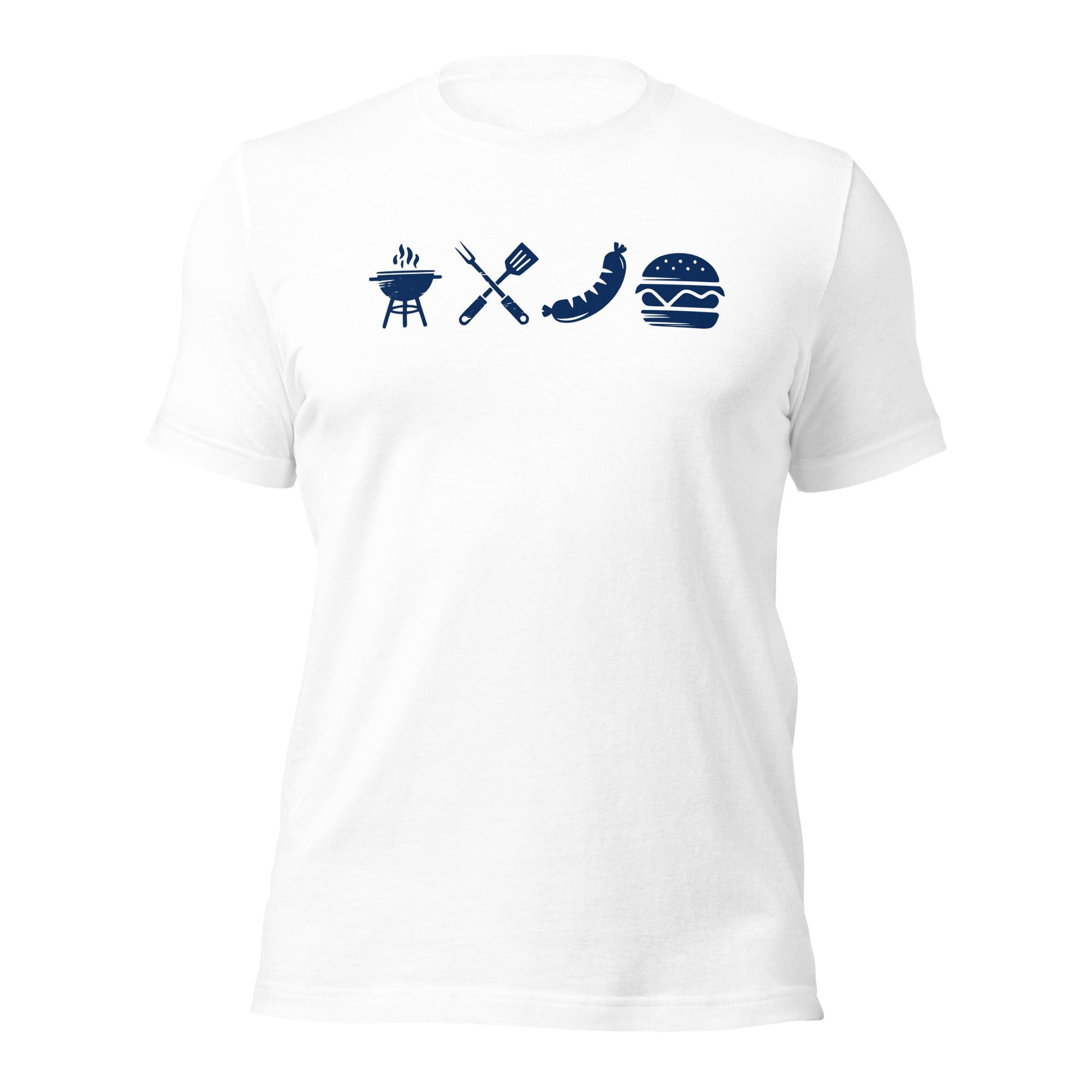 A Day Well Spent Grilling, BBQ Graphic T-Shirt - Inken Image