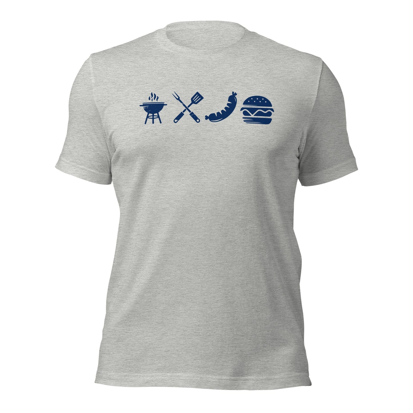 A Day Well Spent Grilling, BBQ Graphic T-Shirt - Inken Image