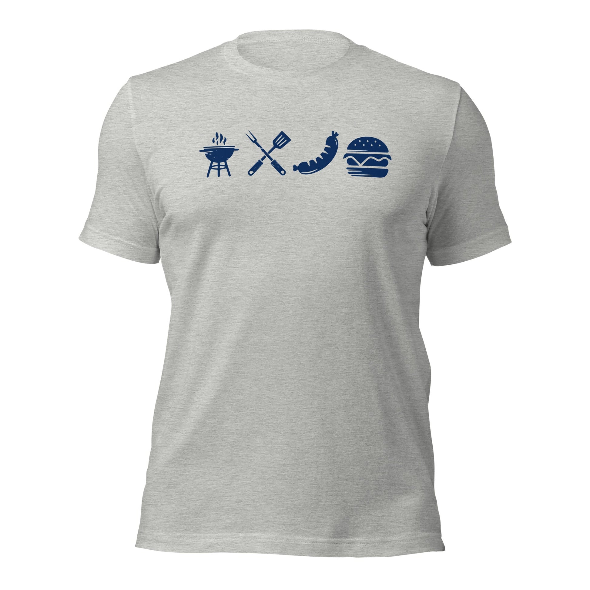 A Day Well Spent Grilling, BBQ Graphic T-Shirt - Inken Image