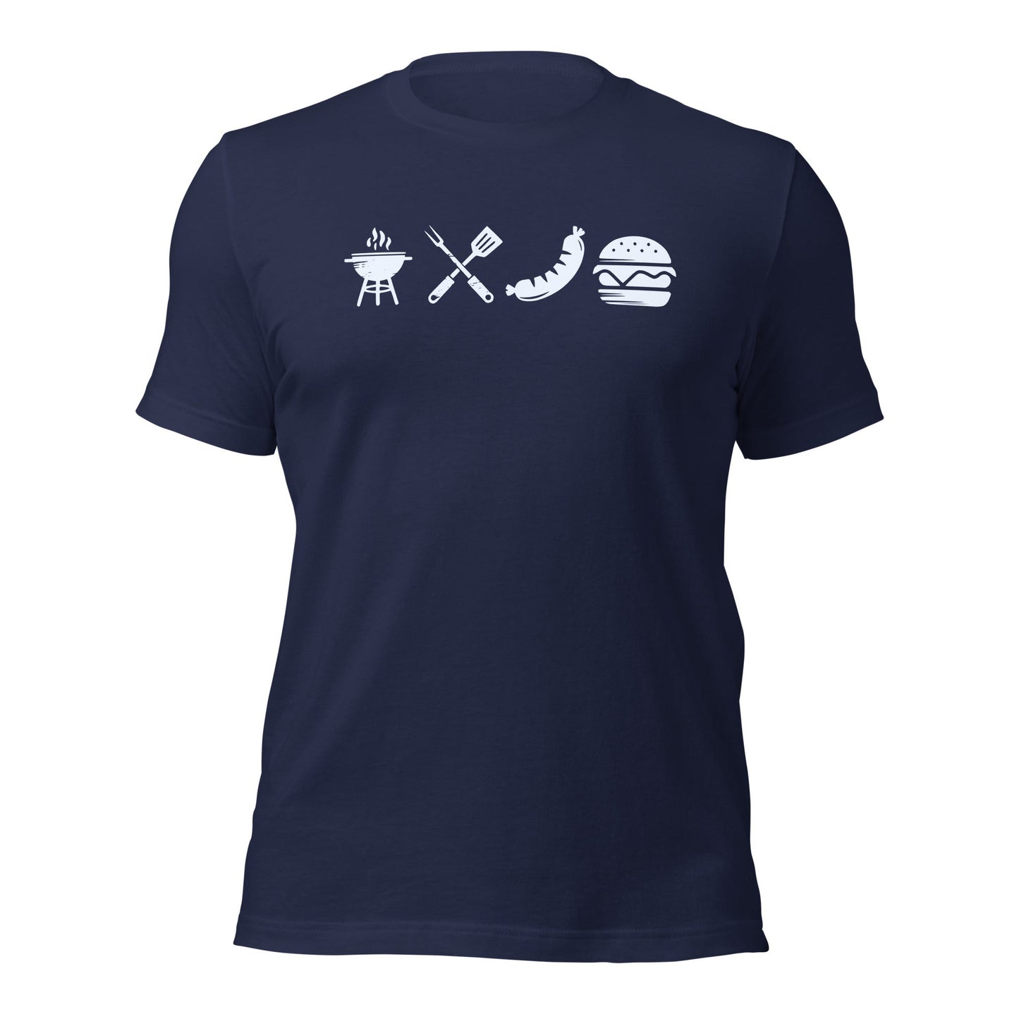 A Day Well Spent Grilling, BBQ Graphic T-Shirt - Inken Image