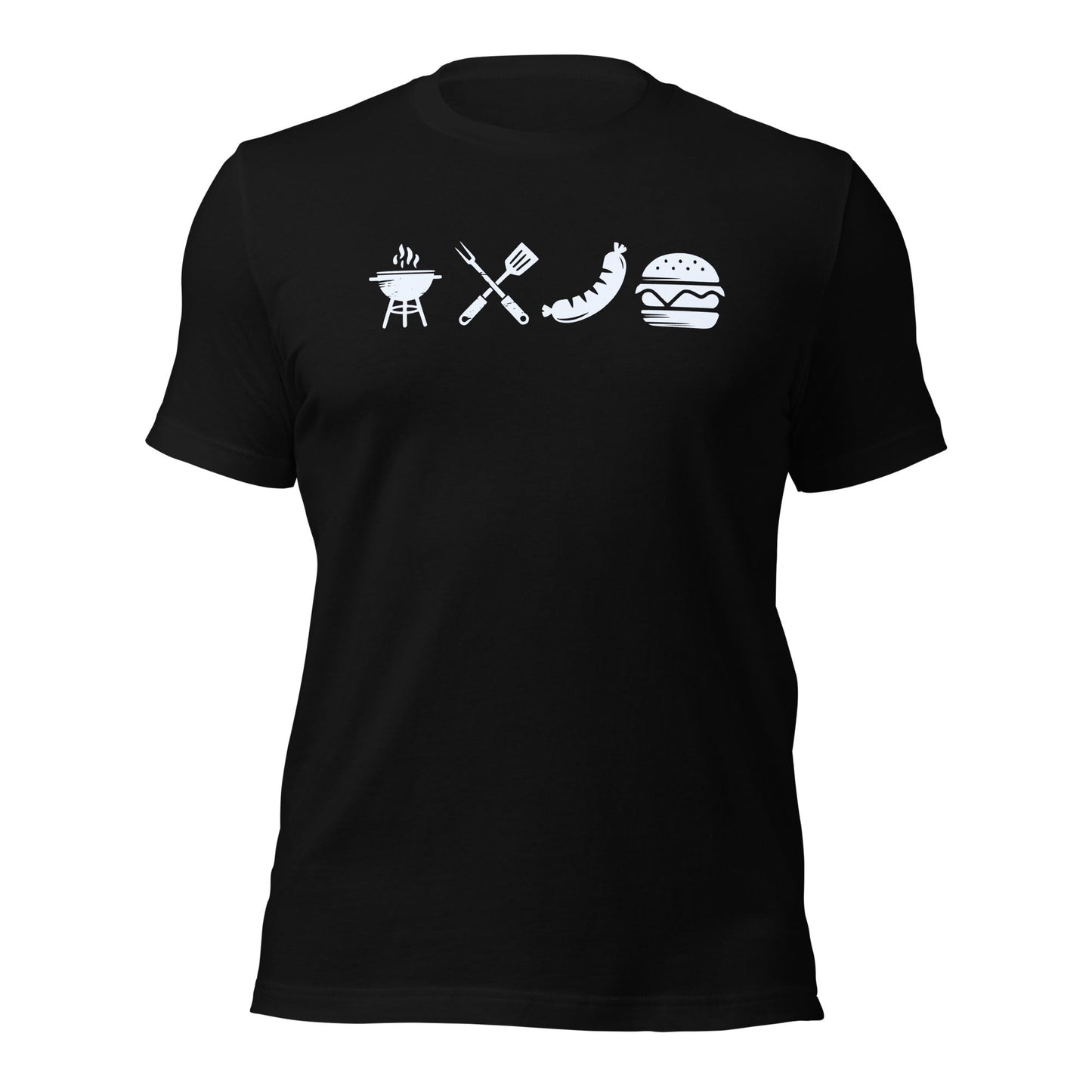 A Day Well Spent Grilling, BBQ Graphic T-Shirt - Inken Image