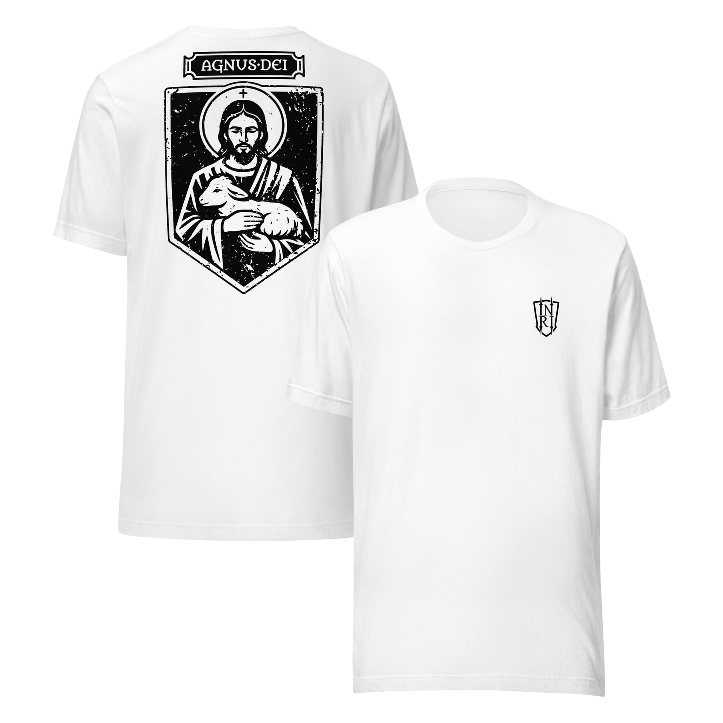 Agnus Dei, Lamb of God Christ Icon Graphic T-Shirt - Inken Image