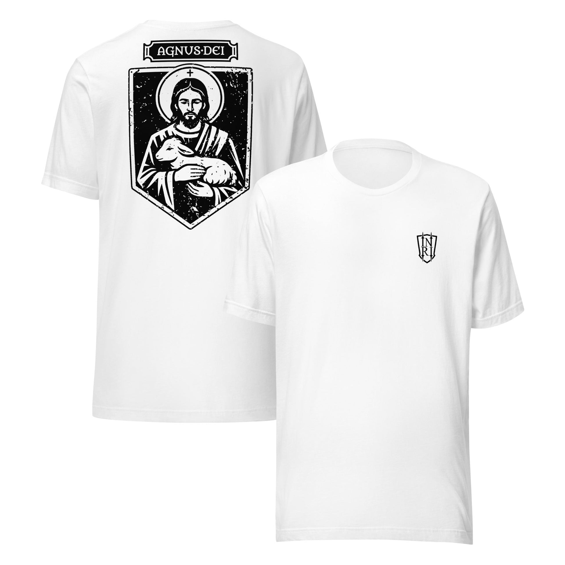 Agnus Dei, Lamb of God Christ Icon Graphic T-Shirt - Inken Image